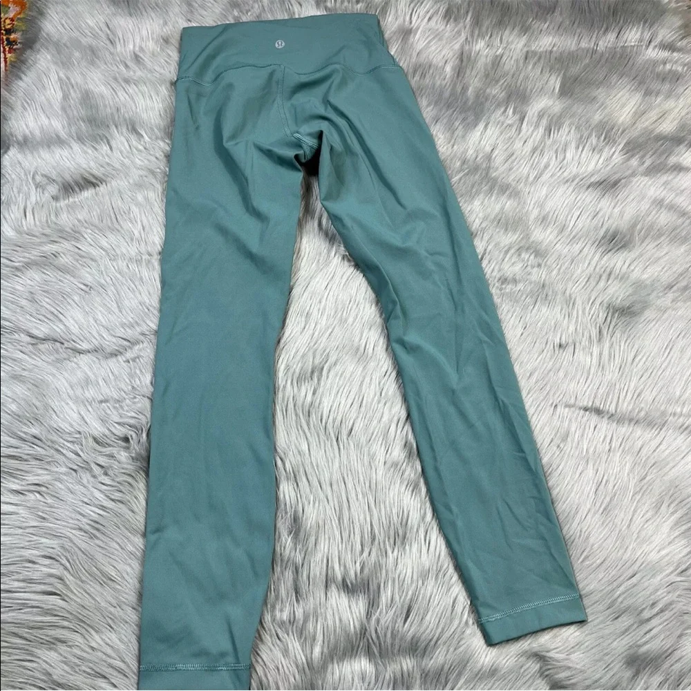 Lululemon X Peloton Wunder Under Jungle Logo Leggings Size 4